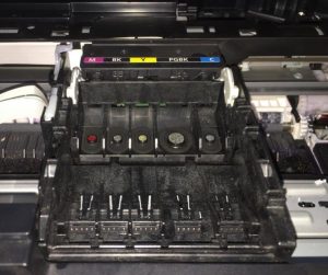 epson printer prints blank pages