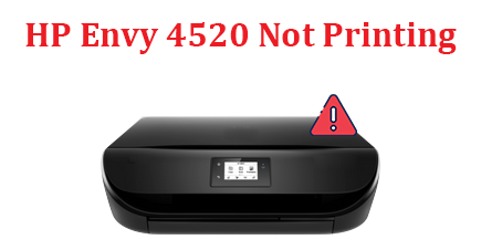 HP Envy 4520 Not Printing